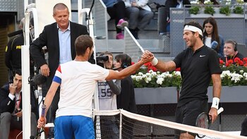 Días atrás, Del Potro participó