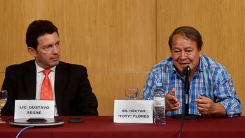 Gustavo Segré y Héctor Flores
