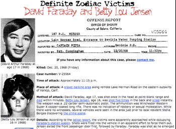 Dos víctimas confirmadas del asesino