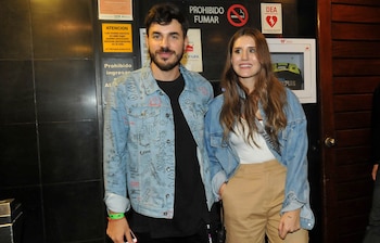 Mica Tinelli y su novio