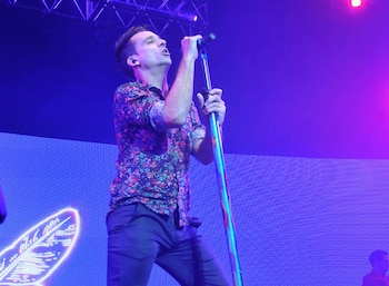 Chano se presentó como solista