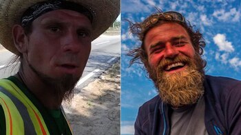 Los ciclistas Crzysztof Chmielewski y