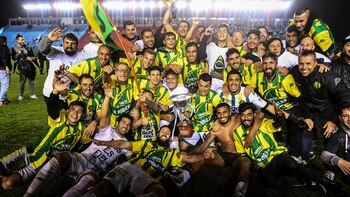 Aldosivi se consagró campeón de la BN al derrotar a Almagro (Foto: Télam)