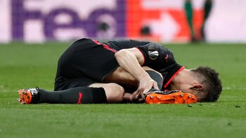 Su lesión contra el Atlético