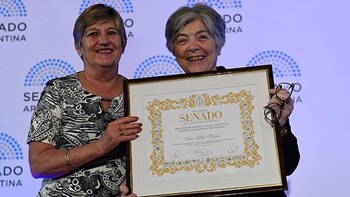 Vessuri fue reconocida en 2017 por el Senado de la Nación