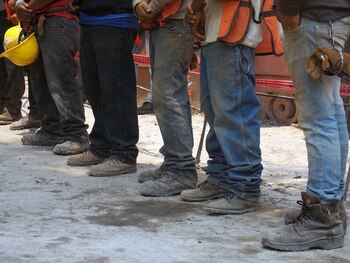 Celebración del día del albañil