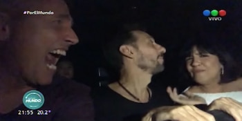 El conductor y sus invitados