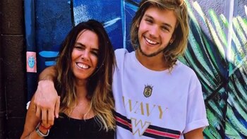 Franco Masini y su mama (Instagram)
