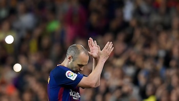 Iniesta jugó su último clásico
