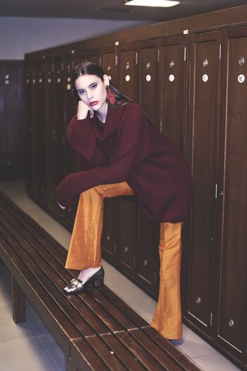 Suéter polera ($ 5.500, Zito)