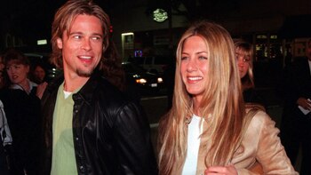 Jennifer Aniston y Brad Pitt