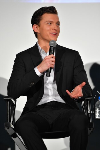 Hablando en Tokyo, Japon frente