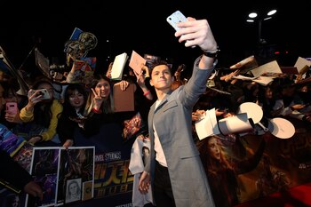 Con sus fans en Corea