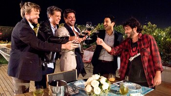 Juan Gil Navarro, Ludovico Di Santo, Luciano Castro, Juan Minujín y Pablo Rago, “100 días para enamorarse”, uno de los grandes éxitos de Telefe