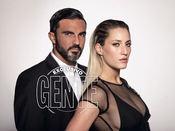 Mica Viciconte y Fabián Cubero