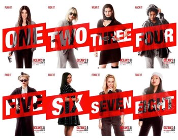 Las ocho protagonistas de Ocean’s