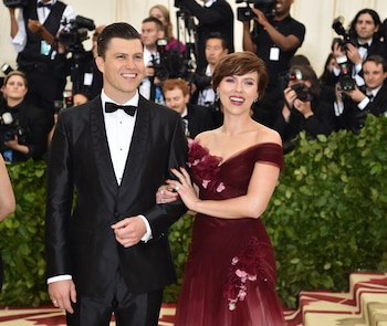 Scarlett Johansson y su novio