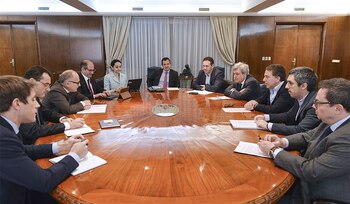 Una comitiva del FMI se