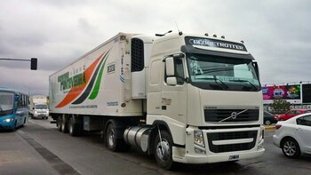 Un camión de la empresa