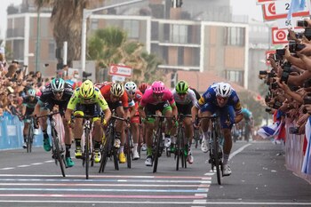 La llegada en la segunda