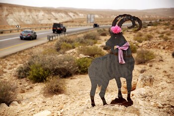 Una escultura para recibir a