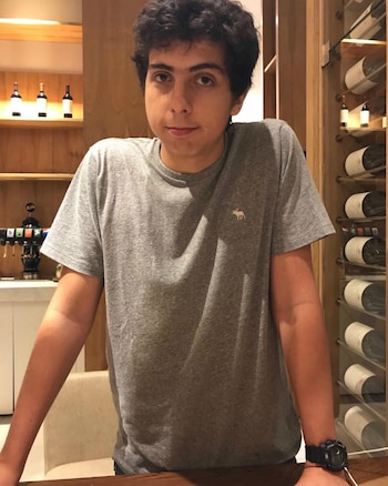 Rocco antes de subirse al