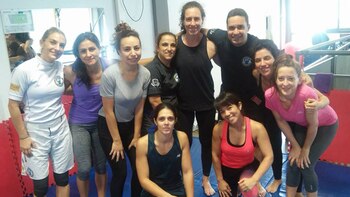 Nueve valientes argentinas: el equipo