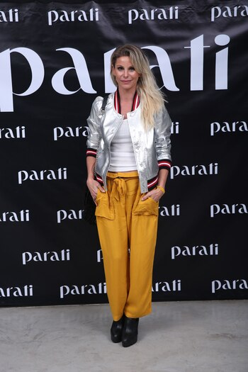 Jimena Cyrulnik súper canchera, con