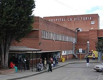 En el hospital La Victoria