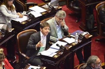 Axel Kicillof y Daniel Filmus