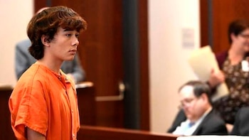 Brandon Warren durante la audiencia