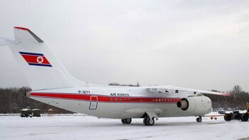 Un Antonov An-148, el avión