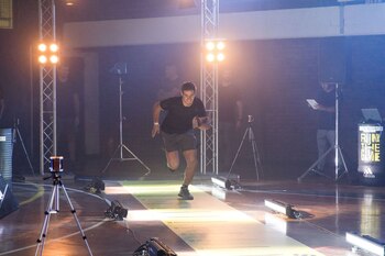 Rodrigo Etchart en la prueba