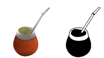 El emoji del mate está