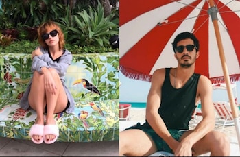 Chino Darín y Úrsula Corberó