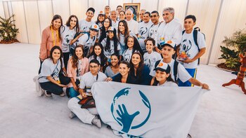Jóvenes colombianos de Scholas Occurrentes