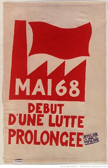 Uno de los tantos afiches