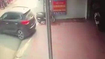 El conductor estaba teniendo problemas