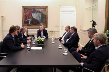 El Presidente Macri se reunió