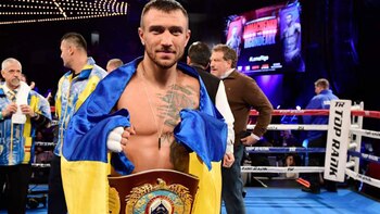 Lomachenko conquistó el cinturón de