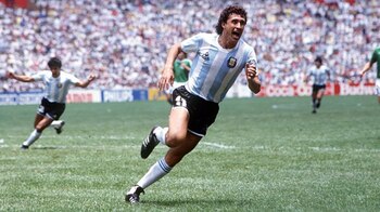 Valdano fue figura en la