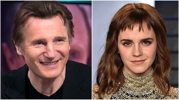 Los actores Liam Neeson y