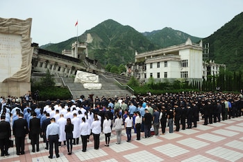 La ceremonia con un minuto