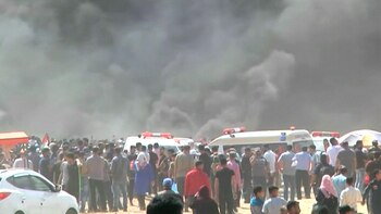Choques violentos en Gaza en