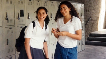 Meghan Markle en el colegio