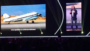 Dickinson también contó su experiencia