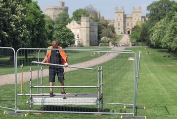 Los preparativos en el castillo