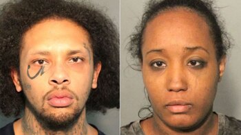 Jonathan Allen y su pareja,