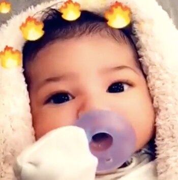 Así presentó Kylie Jenner a