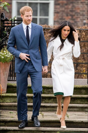 Junto a Harry, con el